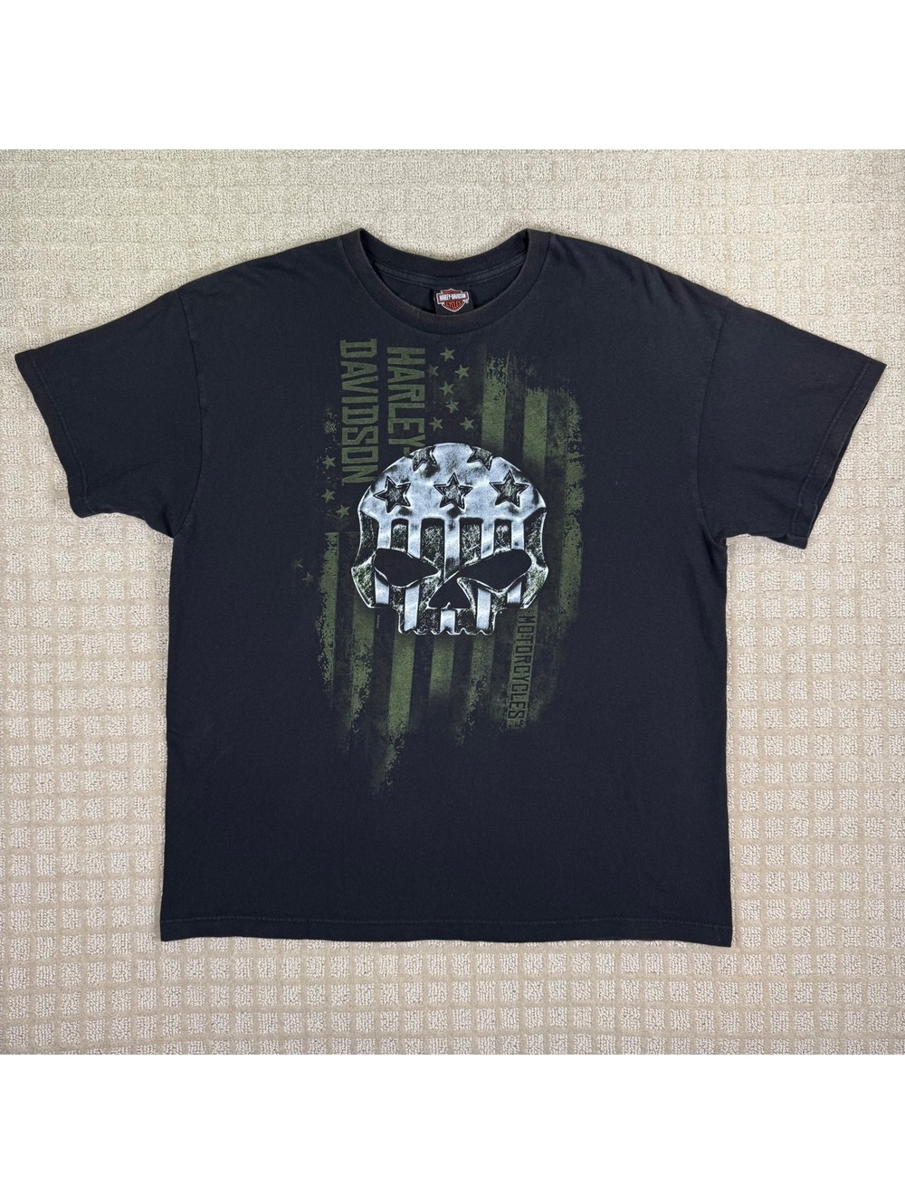 Harley-Davidson Lawless Benton WA Seattle T-shirt black XL